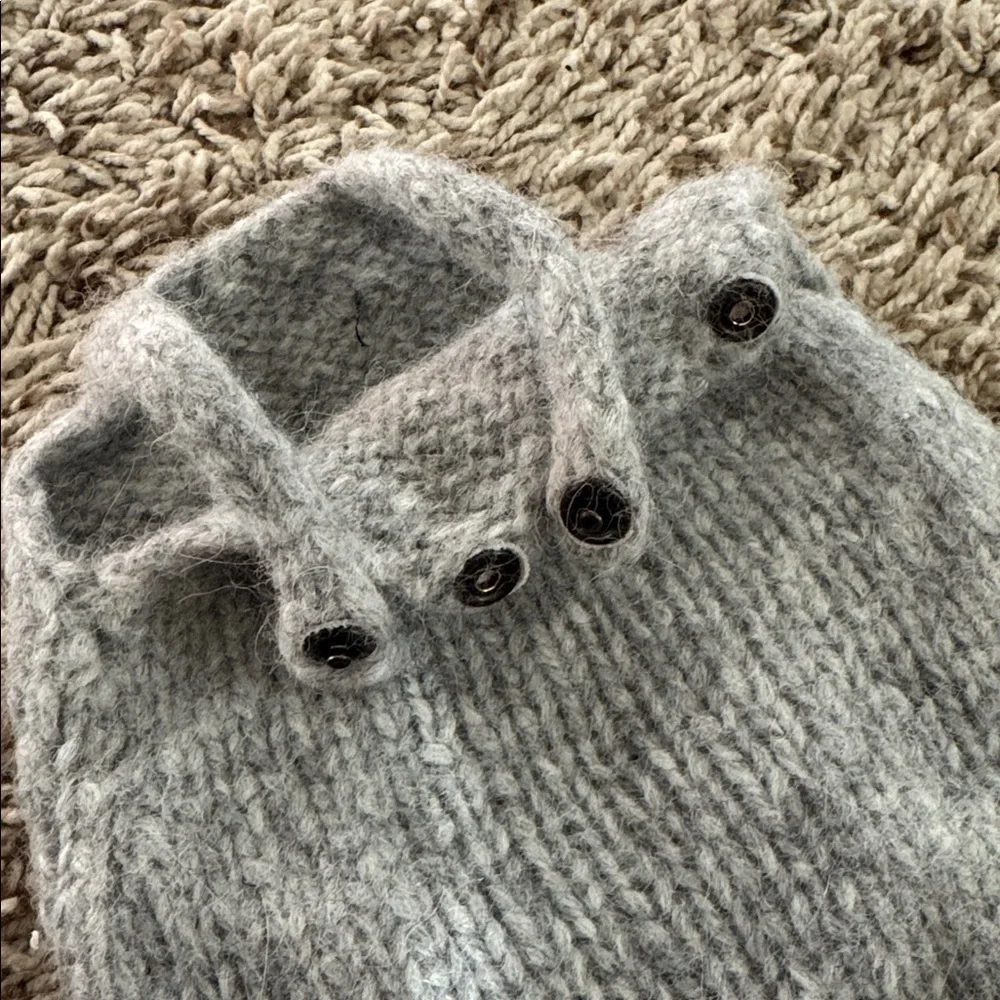 Album di Famiglia Baby Alpaca Knit Romper 0–3M